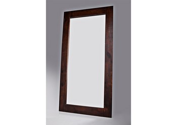 REF 4405 - Espelho Com Moldura de Madeira Clássica 1,00 x 2,00 M