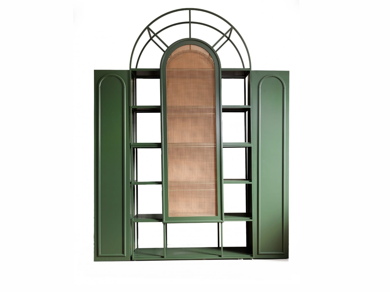 REF 11145 - Linha Tais Puntel Estante Majestic Verde 3,15 ALT 1,50 LARG 0,45 PROF
REF 11146 - Linha Tais Puntel Coluna Estante Majestic Verde 2,40 ALT 0,45 LARG 0,40 PROF