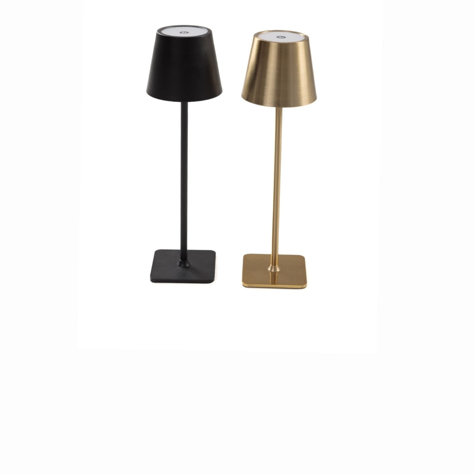 REF 3941 - Abajur Preto Led 40 Cm Alt
REF 3942 - Abajur Dourado Led 40 Cm Alt