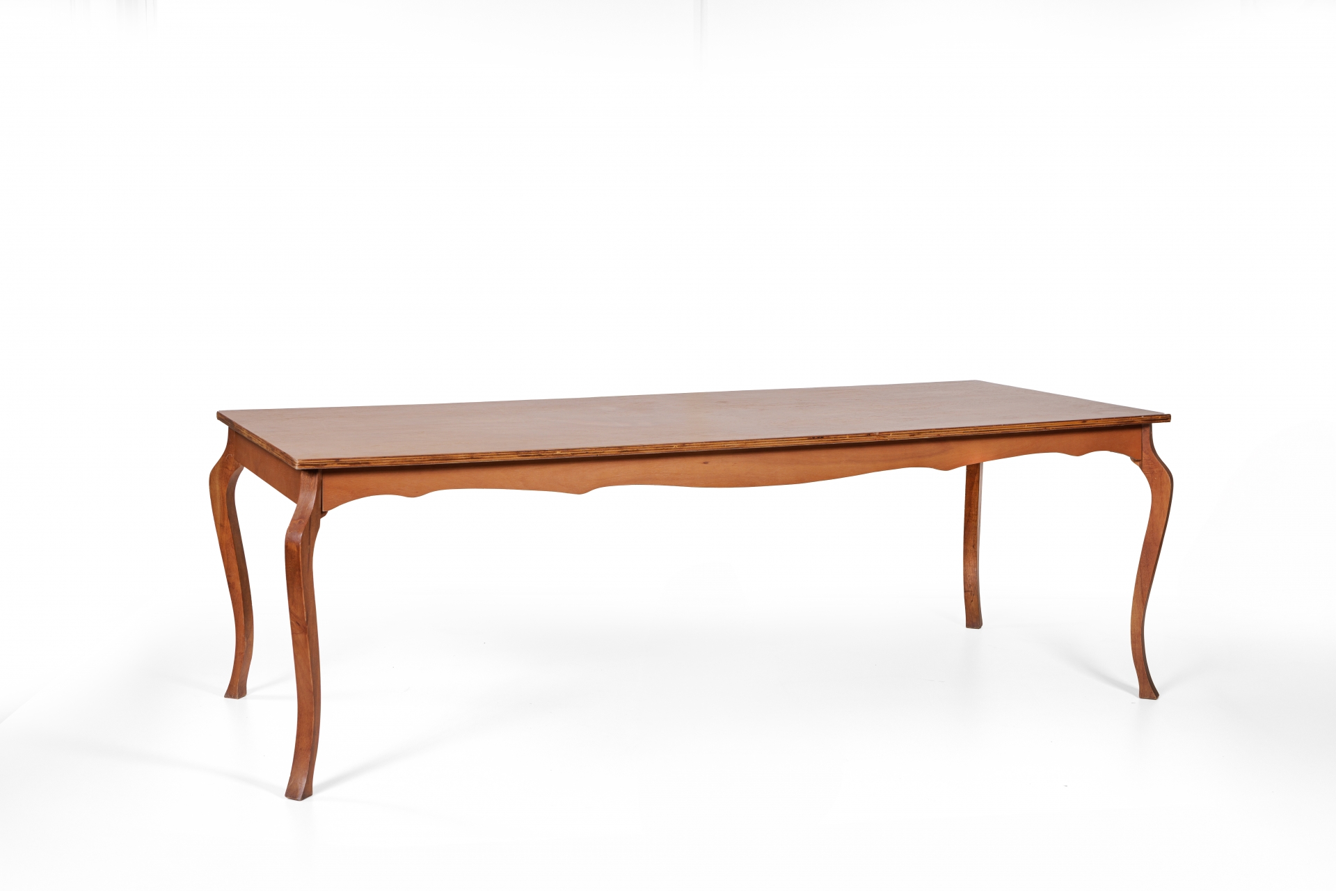 REF 4559 - Mesa De Madeira R&uacute;stica Com Detalhe&nbsp;2,40X1,00