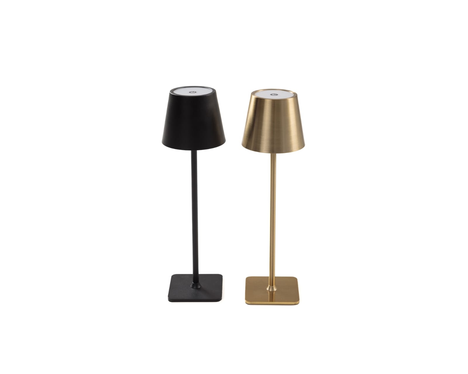 REF 3941 - Abajur Preto Led 40Cm Alt
REF 3942 - Abajur Dourado Led 40Cm Alt
