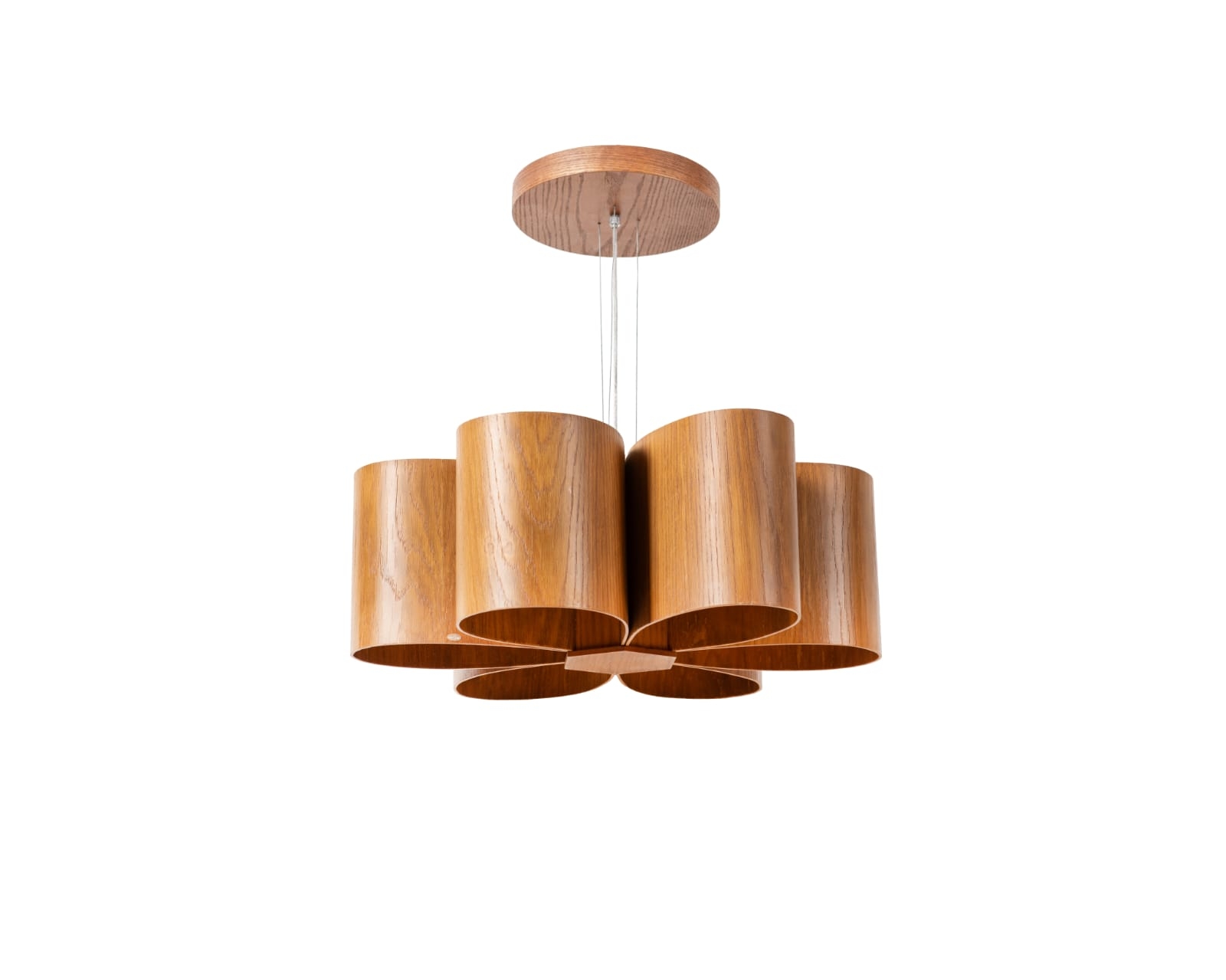 REF 4803 - Linha Rosa Maria Luminária Flor 80Cm Diâm 26Cm Alt