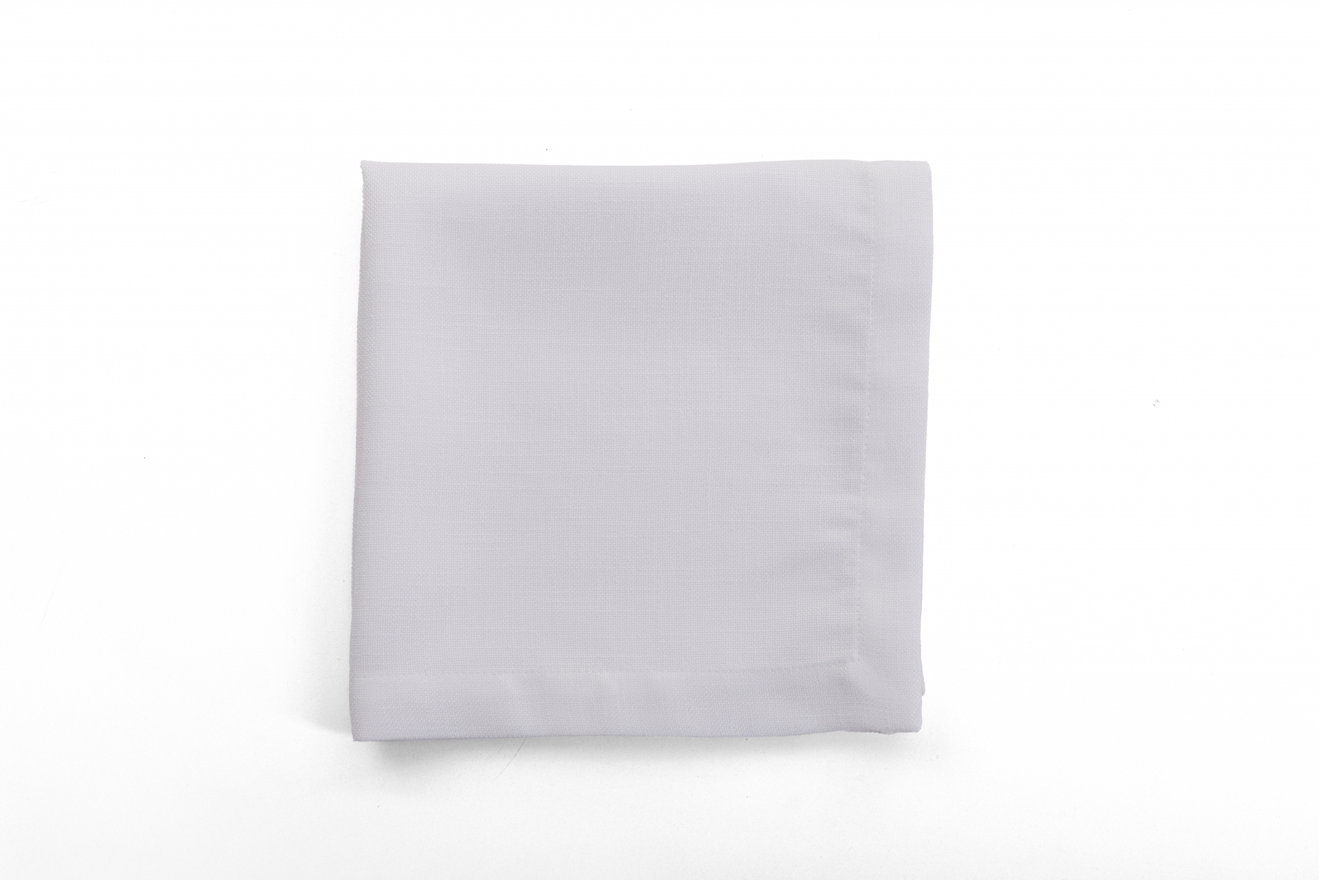 REF 5236 - Guardanapo De Linho Branco Toalha 50X50
