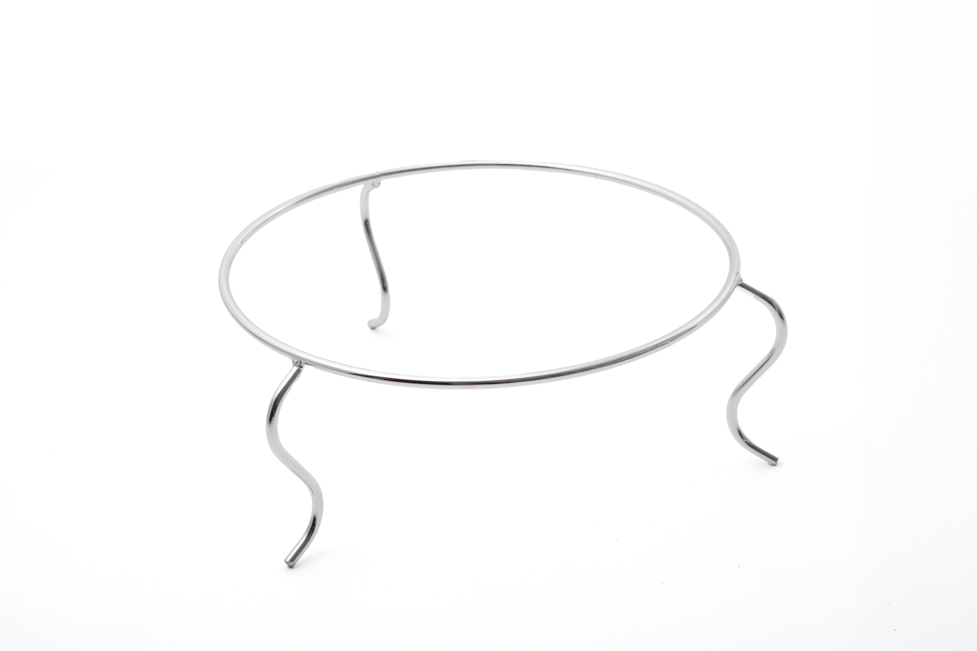 REF 3944 - Saladeira Prata Com Suporte 52 Cm Diâm 20 Cm Alt