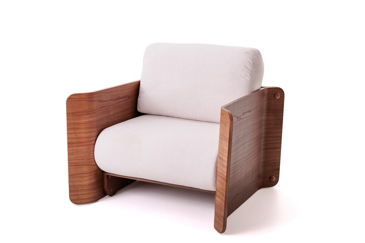 REF 11343 -&nbsp;Linha Rosa Maria Poltrona Abra&ccedil;o 90cm Larg 80cm Prof 90cm Alt