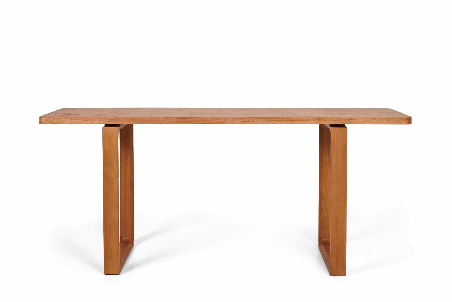 REF 11201 - Linha Rosa Maria Aparador Natural Pé Quadrado 1,80X45Cm 80Cm Alt