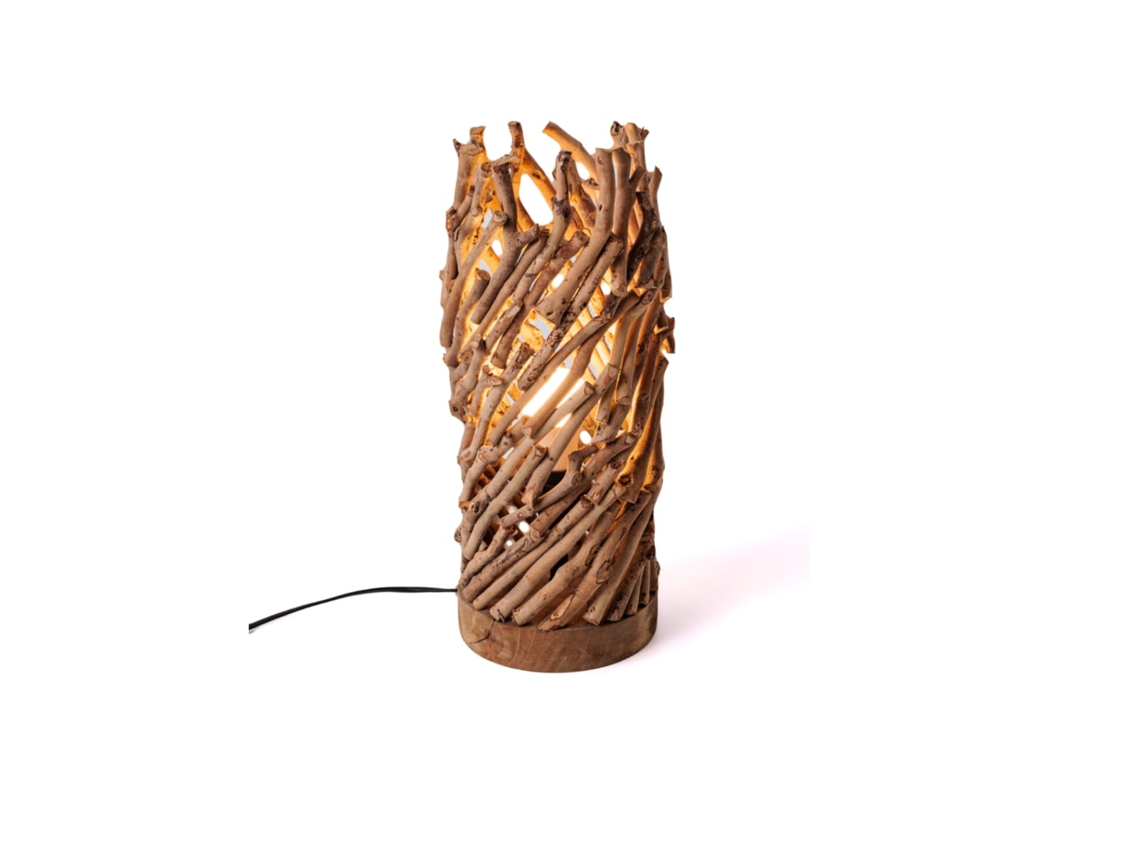 REF 215 - Abajur Galhos&nbsp;40Cm Alt 20Cm Di&acirc;m