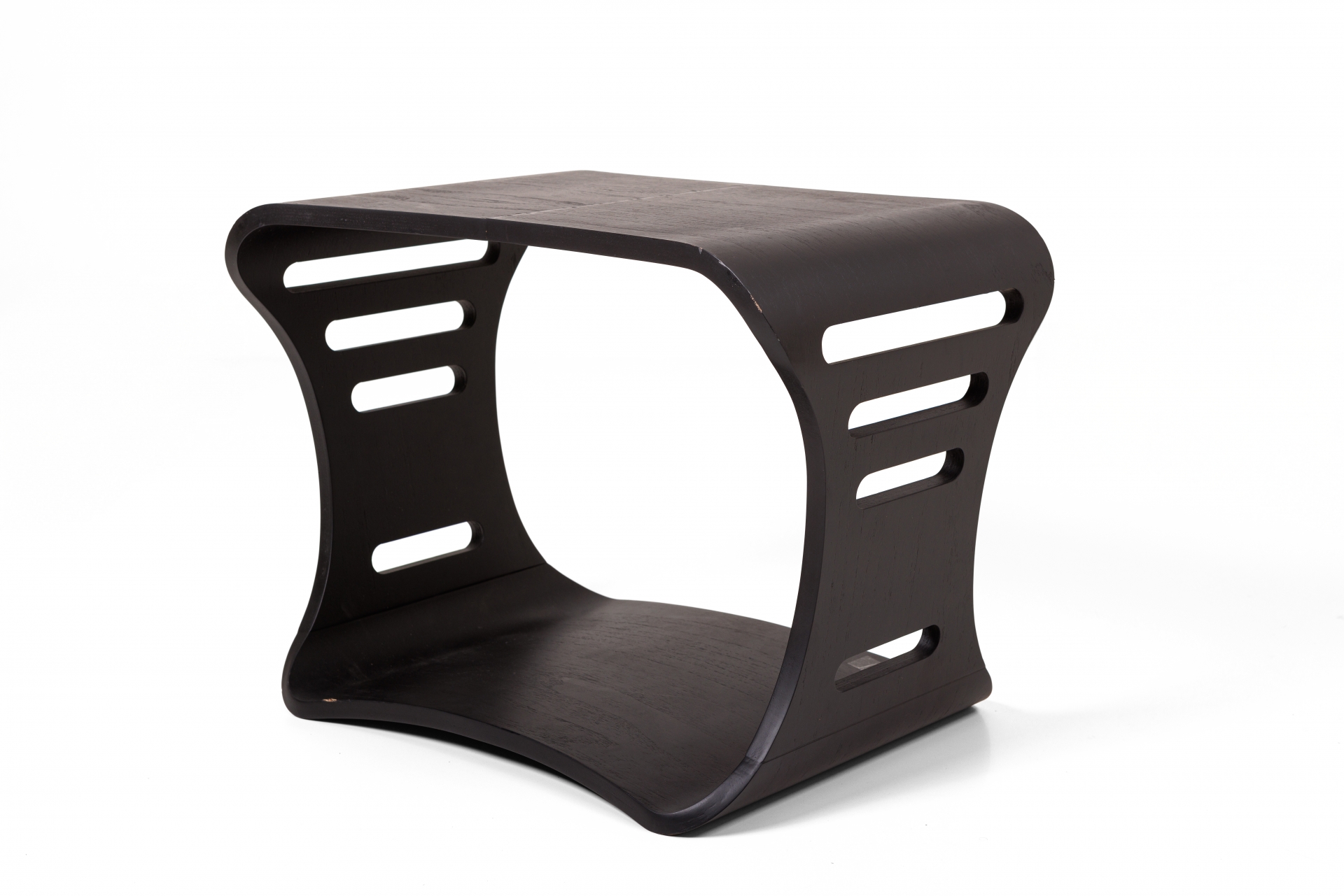 REF 4992 -&nbsp;Linha Rosa Maria Banco Preto Individual 50Cm Comp 45Cm Alt